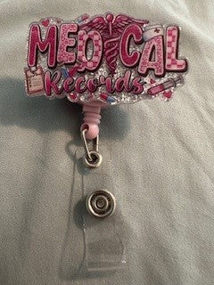 Non-Beaded Badge Reels
